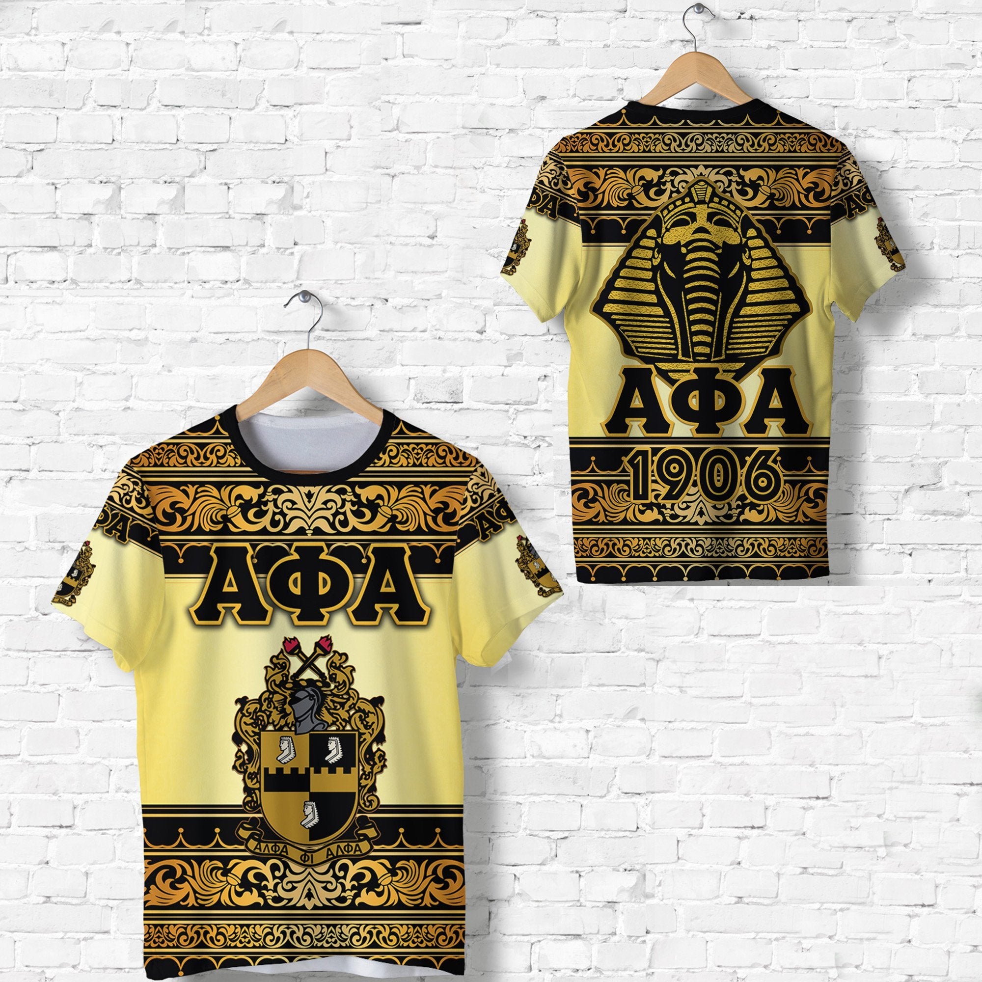 Alpha Phi Alpha Fraternity T Shirt Vintage Vibes No.1 Lt8