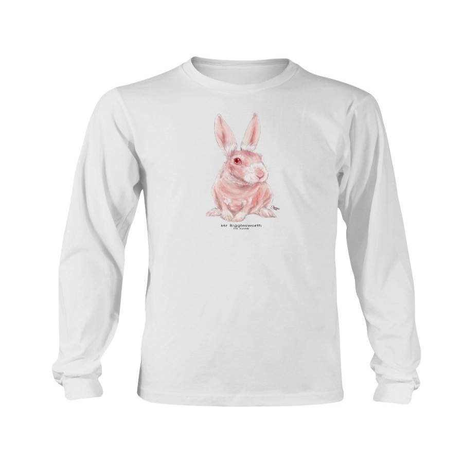 Pinky Mr. Bigglesworth Rabbit Long Sleeve T-Shirt