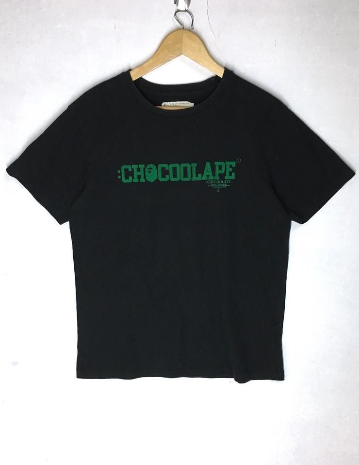 Rare Design Vintage Bathing Ape X Black Chocoolate Shirt