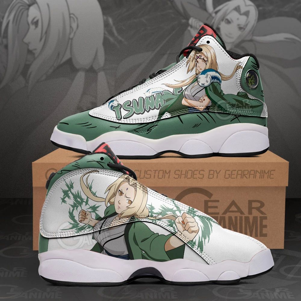 Tsunade Jd13 Sneakers Naruto Custom Anime Shoes Unisex Men Women