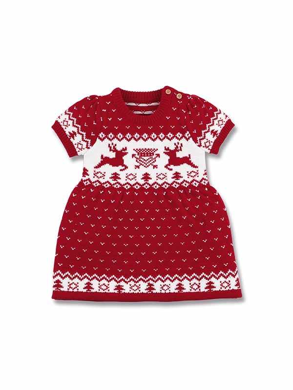 Baby Girls Christmas Sweater Dress Cute Ugly Sweater Outfits