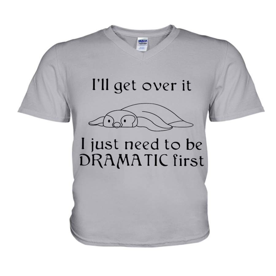 Penguin – I’ll Get Over It Dramatic First Guys V-Neck