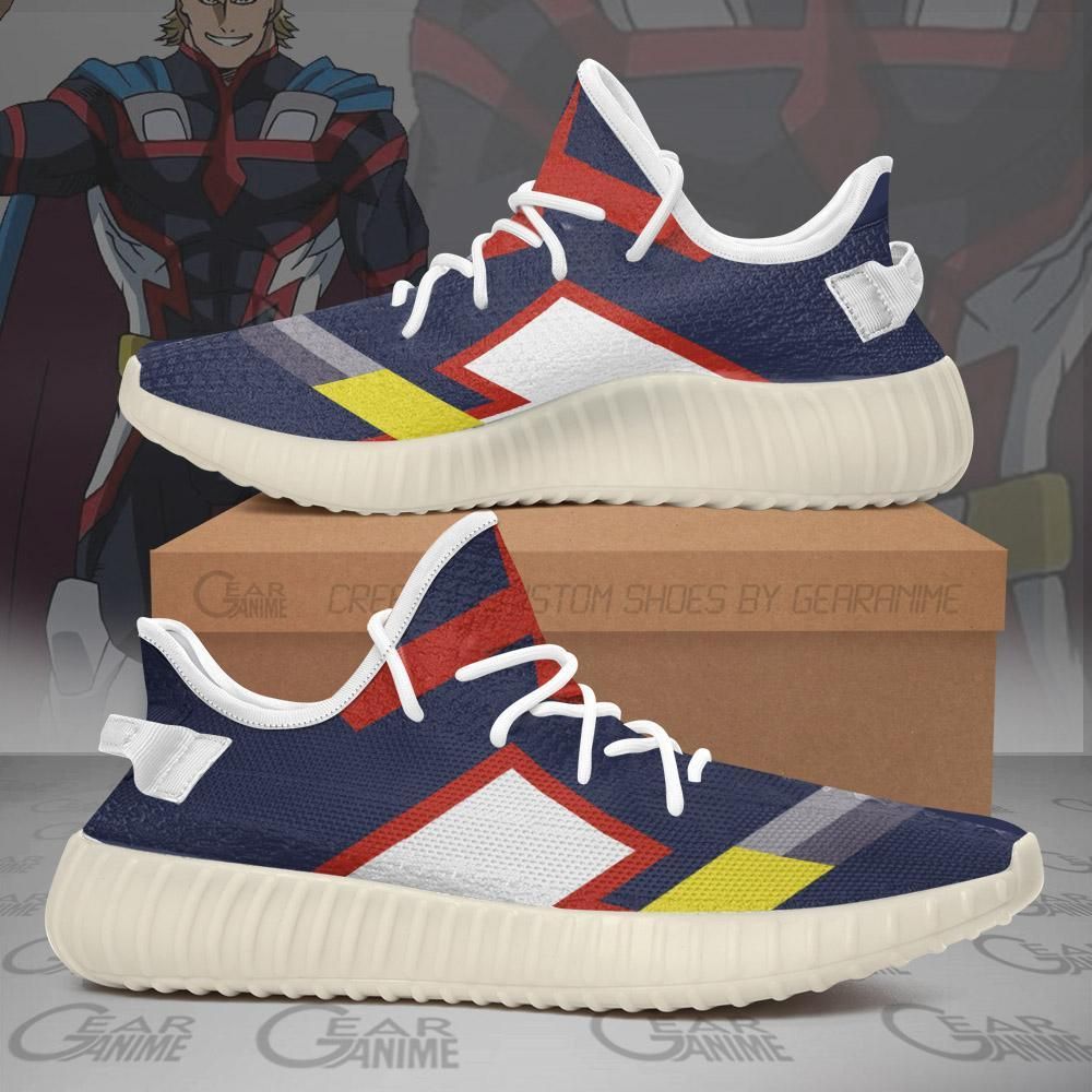 Young All Might Yeezy Shoes Uniform My Hero Academia Sneakers V10 – Yeezy Shoes