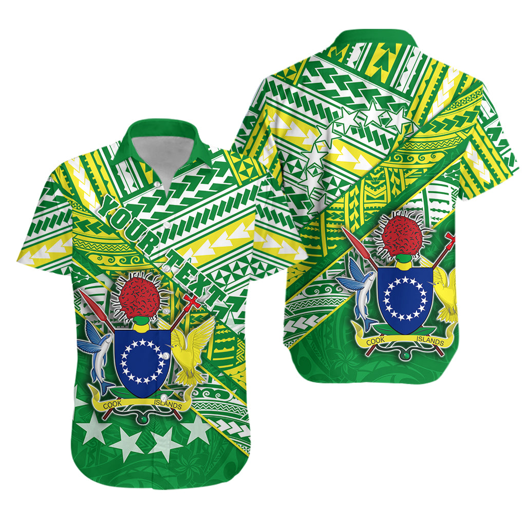 (Custom Personalised) Cook Islands Rugby Hawaiian Shirt New Breathable Lt13