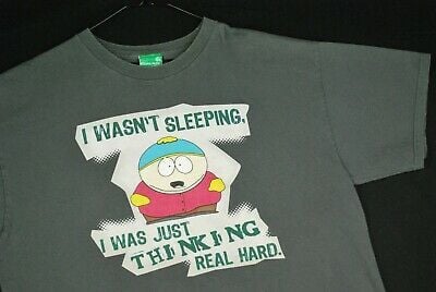 Vintage Y2k Southpark Cartman I Wasnt Sleeping T Shirt Tv Show Promo 2007 9250