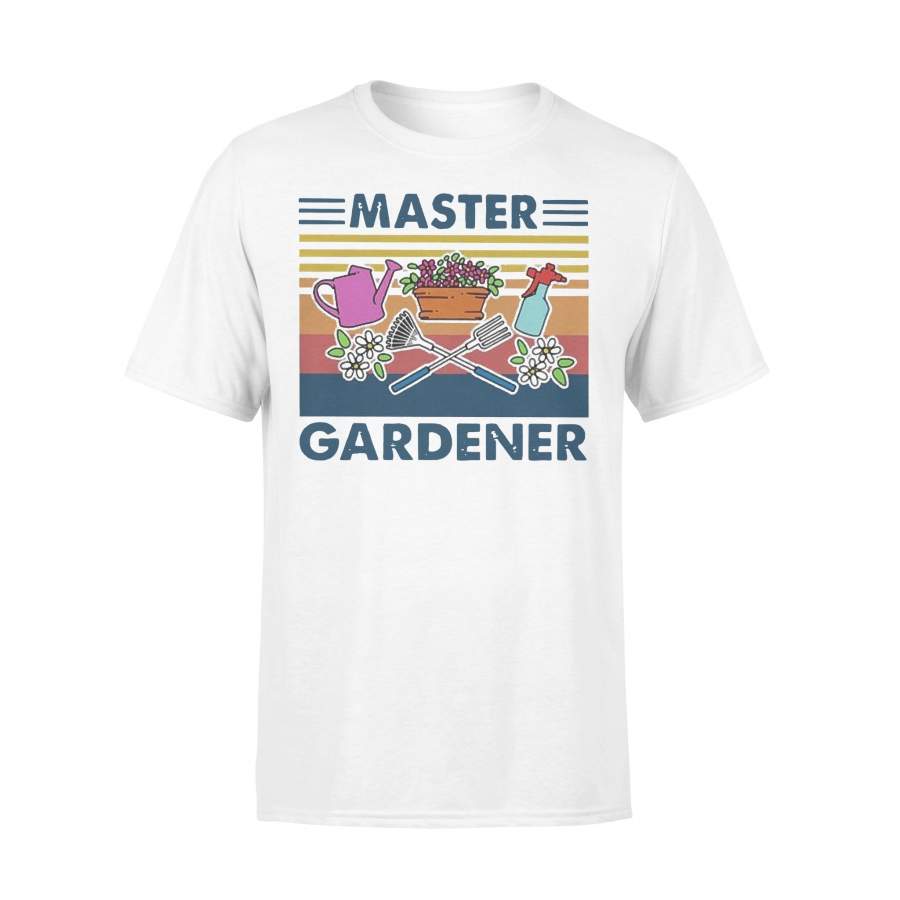 Gardening Master Gardener Plant Vintage T-shirt