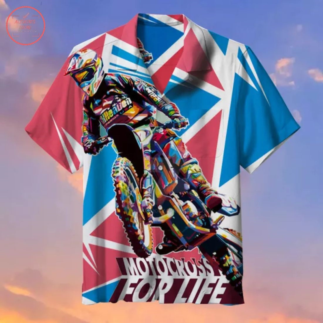 Motocross For Life Hawaii Shirt Diosweater Ha95091