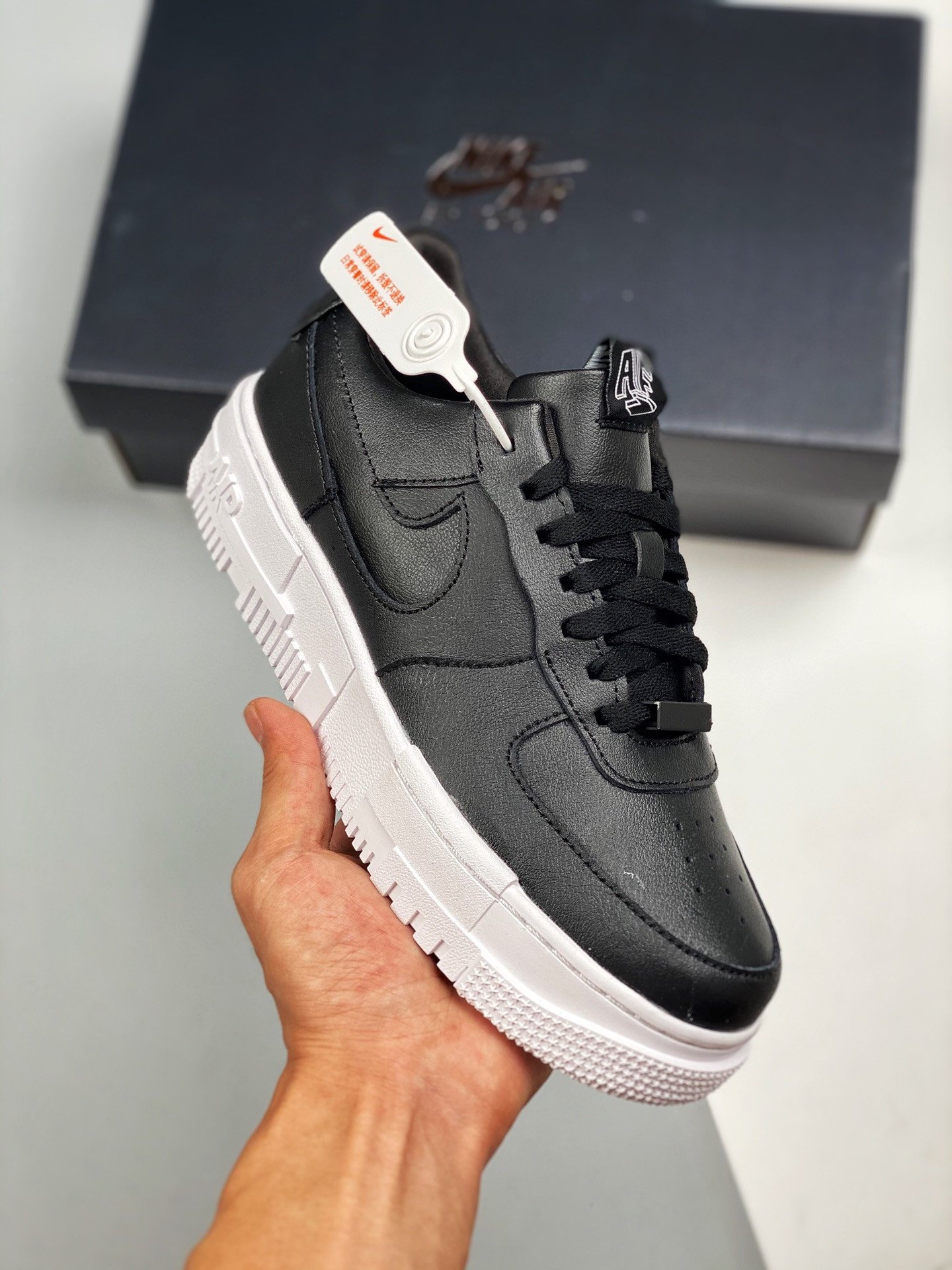 Nike Air Force 1 Pixel BlackBlack-White CK6649-001 5340097