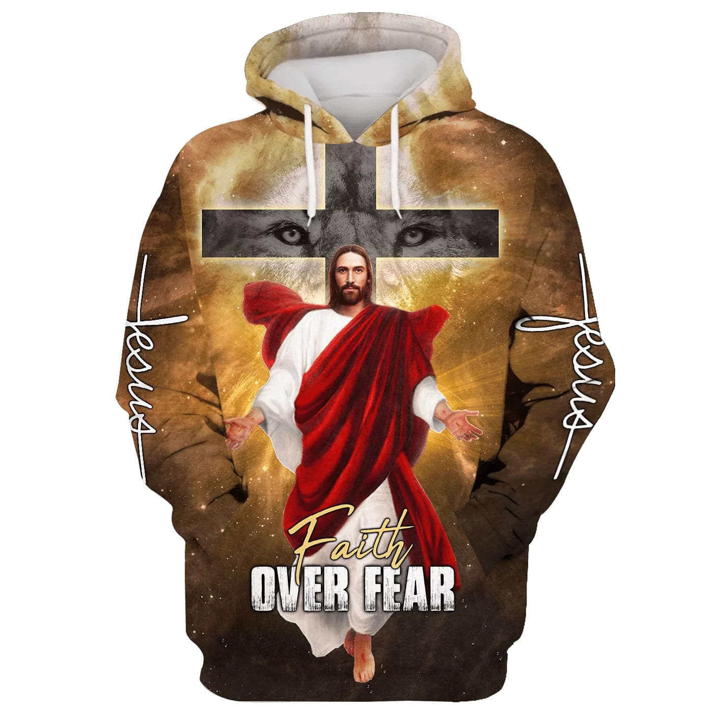 Jesus Is Coming Soon  Faith Over Fear Hoodie  Men & Women Christian Hoodie  3D Printed Hoodie