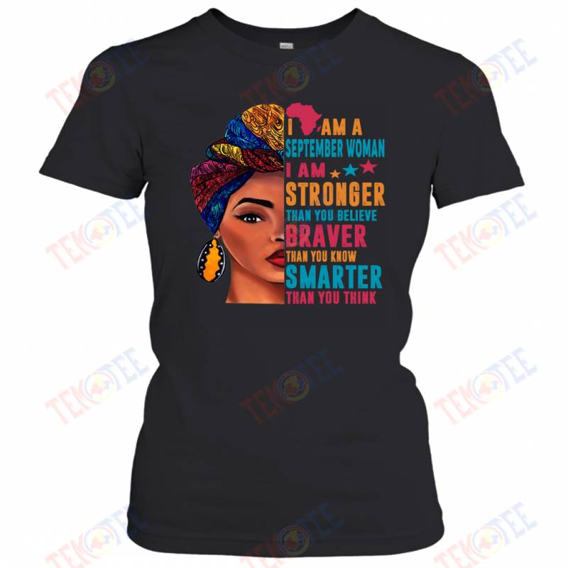 Temotee I Am a September Women Melanin Birthday TMT522