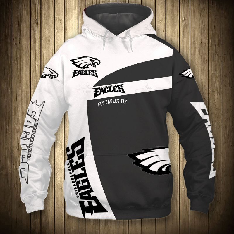 Philadelphia Eagles Hoodie 3D  Sweatshirt Pullover Gift S