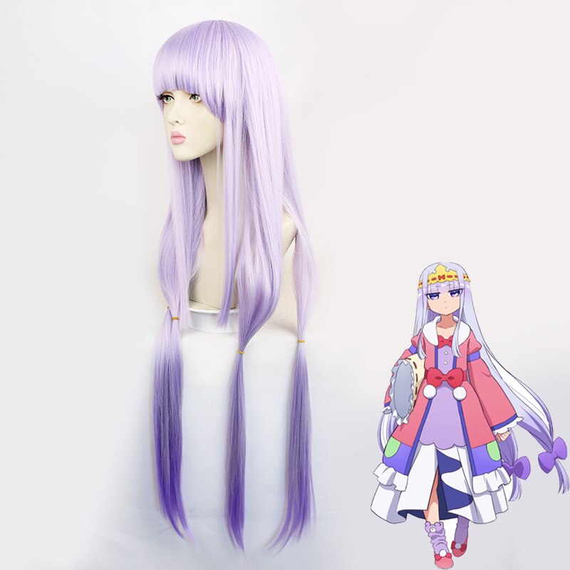 Anime Sleepy Princess in the Demon Castle Maoujou de Oyasumi Princess Wigs Syalis Shoes Cosplay Costume Women Cute Halloween alx