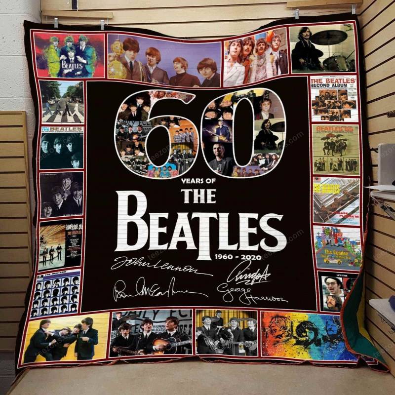 The Beatles Blanket TH0607 Quilt - Love Art USA