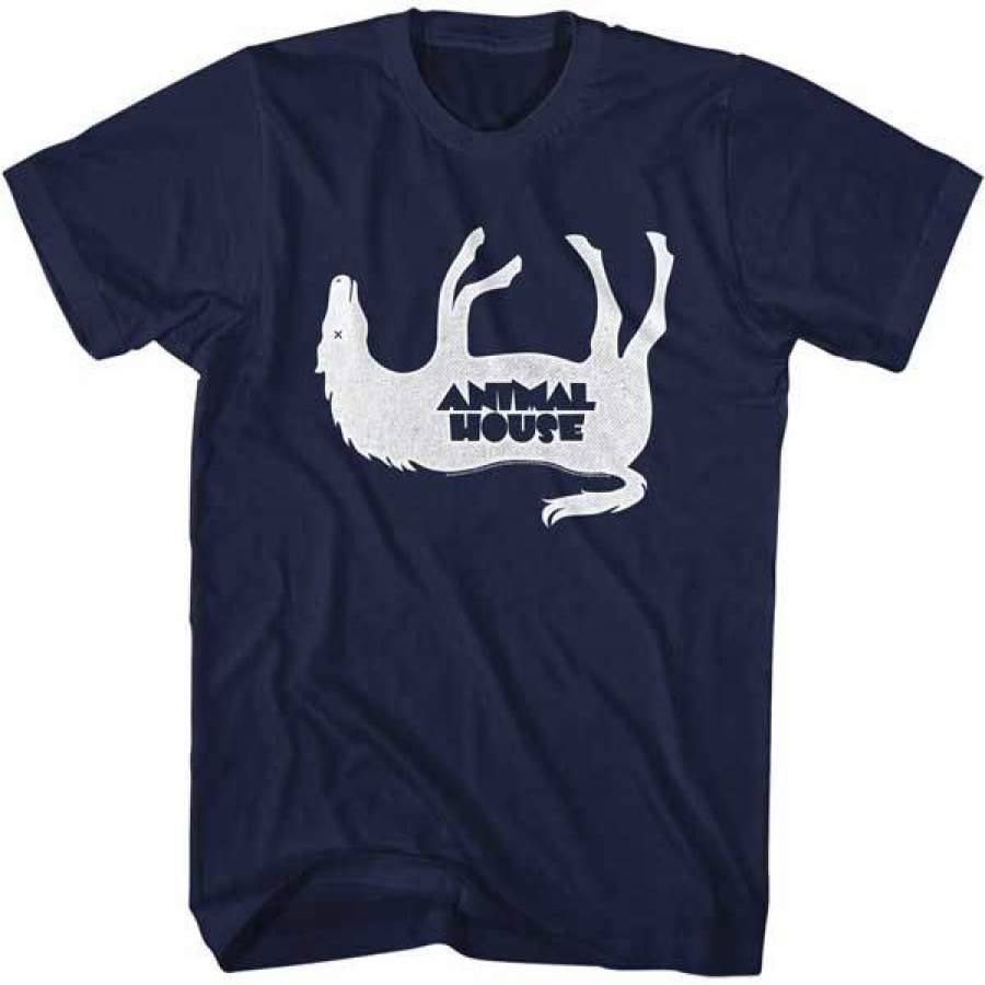 ANIMAL HOUSE-HORSEY-NAVY ADULT S/S T-SHIRT