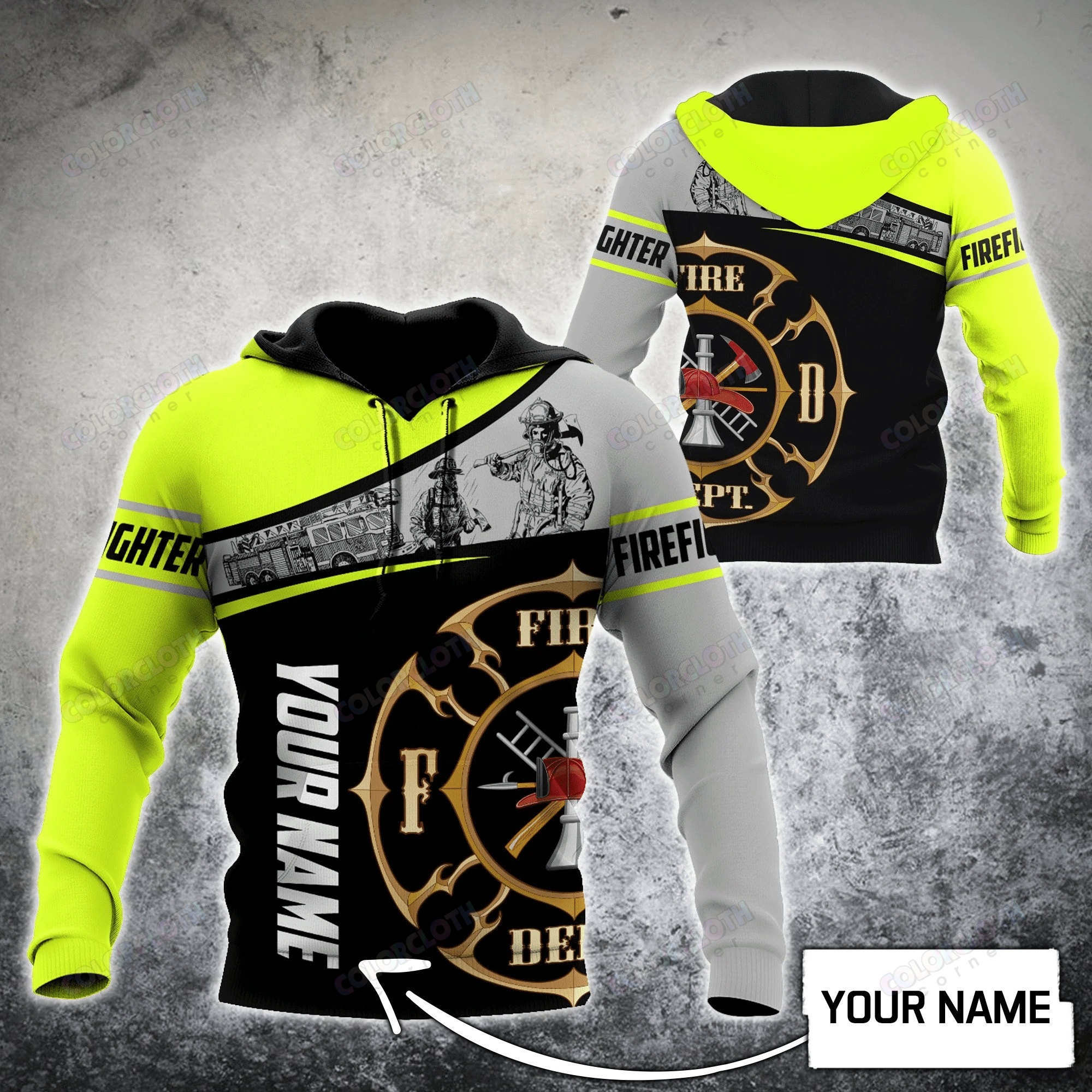 Customize Name Firefighter Shirts For Men And Women Ht230205