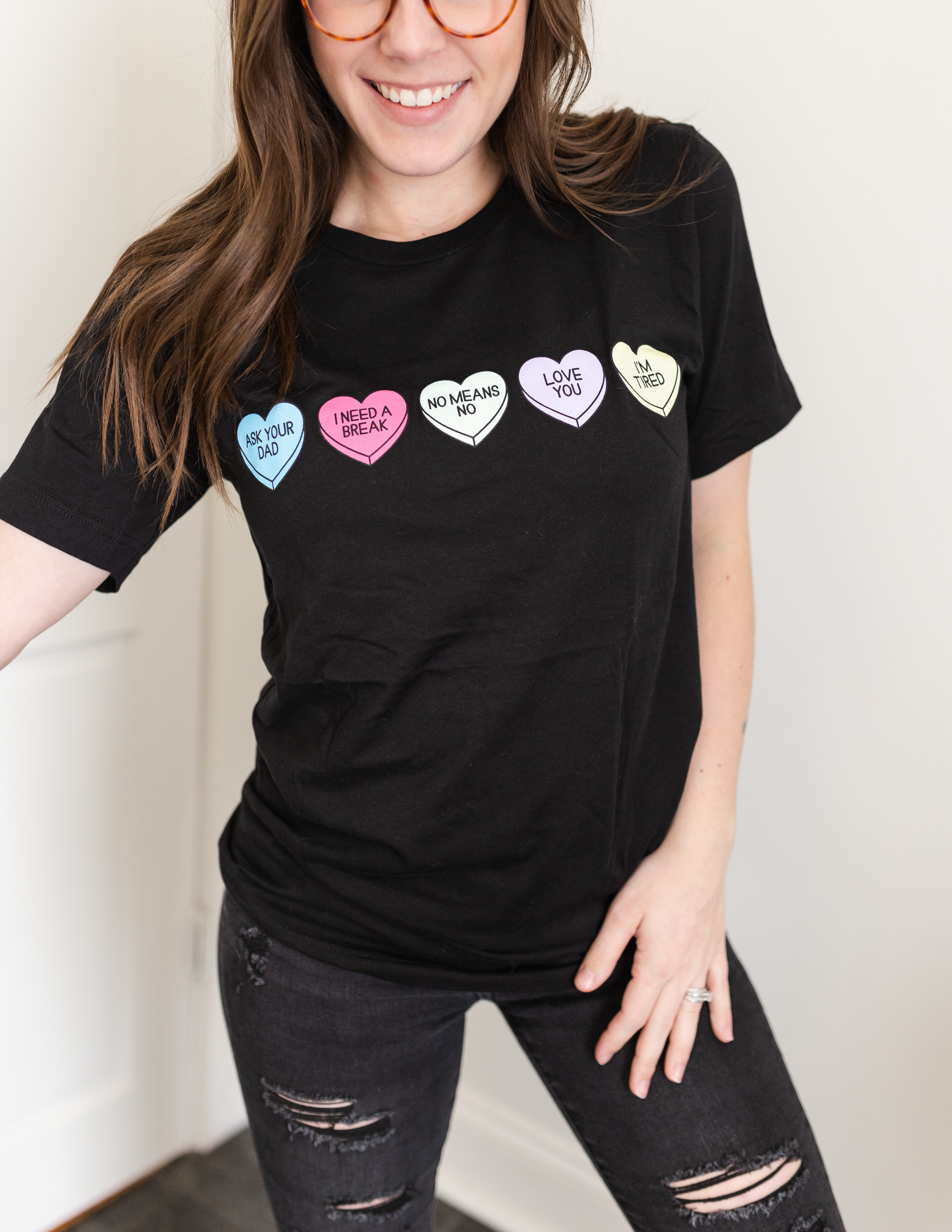 Candy Hearts Tee