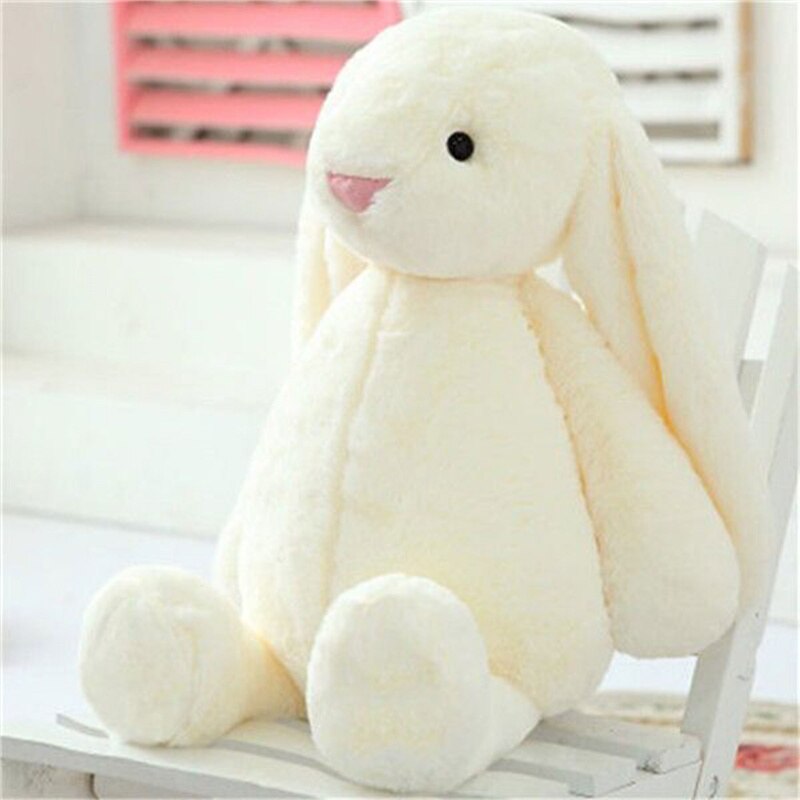 Blotona Lovely Kids Children Soft Plush Toy, Cute Cartoon Rabbit Fluffy Toy Simulation Doll Stuffed Toys for Baby Girlfriend alx