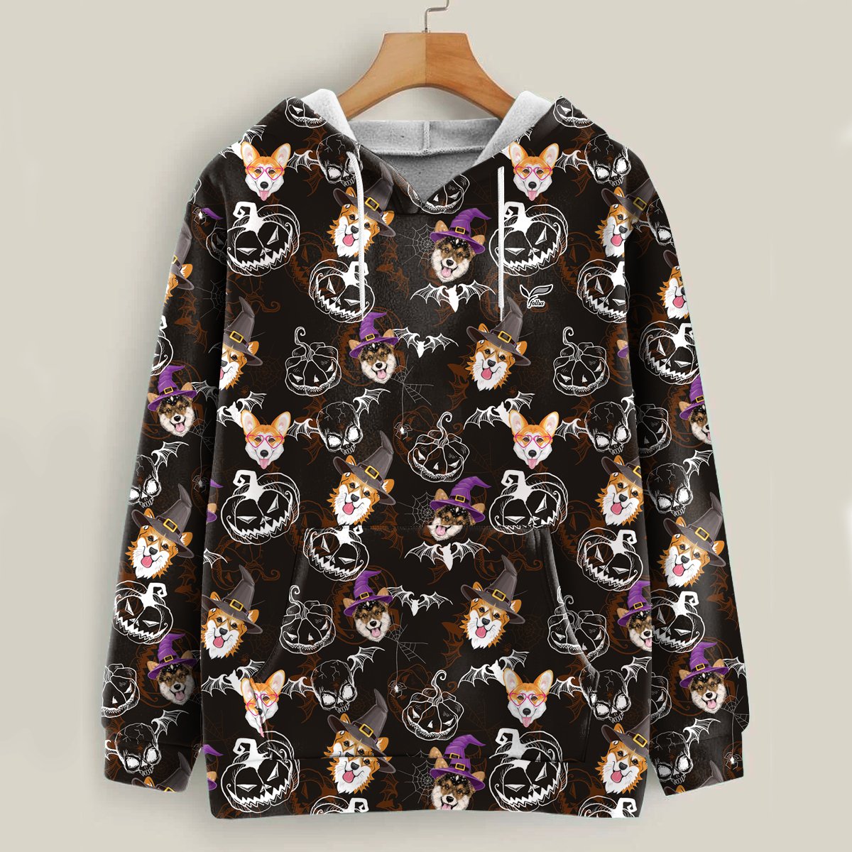 Absolutely Gourdgeous – Welsh Corgi Halloween Hoodie