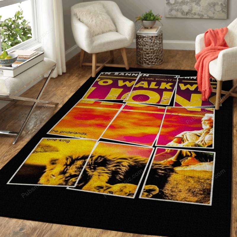 To Walk with Lions – Movies Rug Mats – Carpet