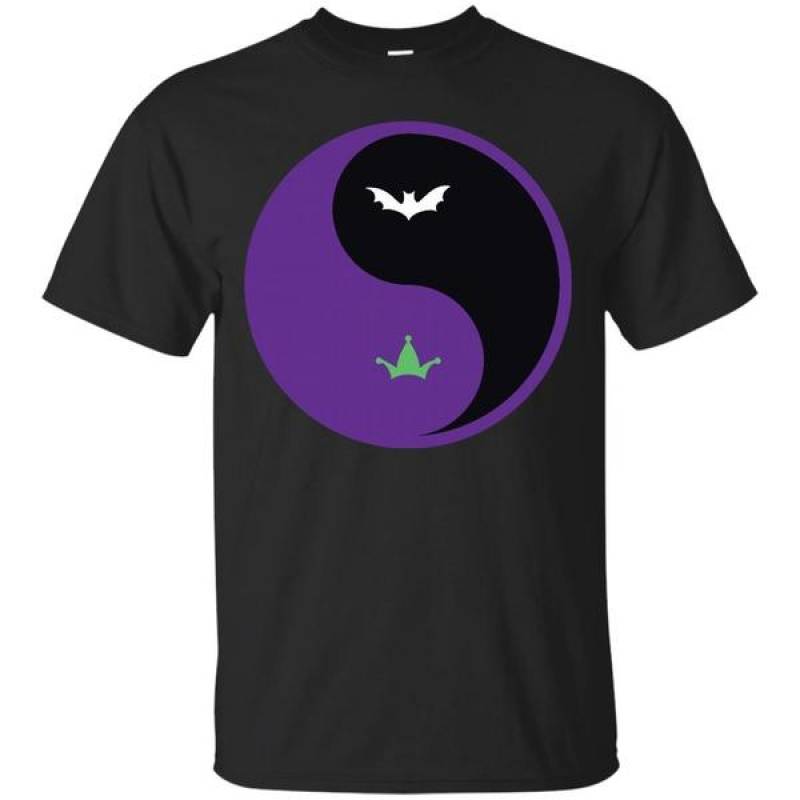 Yin Yang Batman And Joker T-shirt