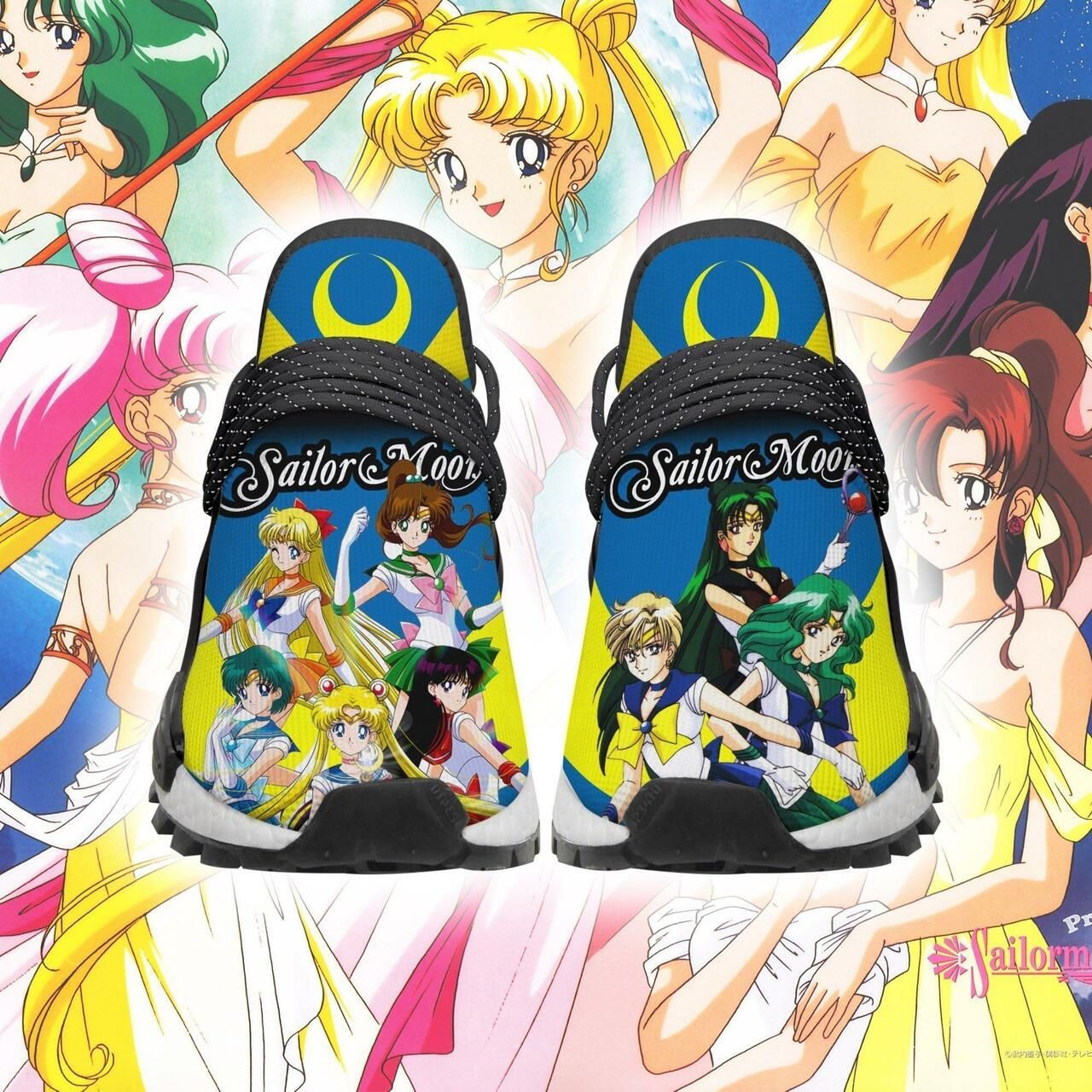 Sailor Moon Nmd Sneakers Anime Characters Custom Anime Shoes Shoes536