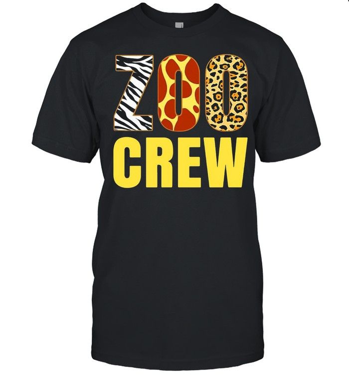 Zoo Crew Animal Print Zoo Group T-shirt