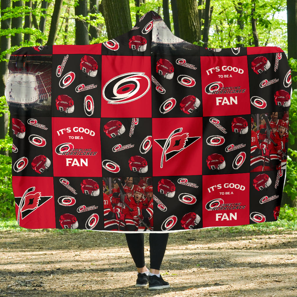 Its Good To Be A Carolina Hurricanes Fan Gift For Fan 3D Full Printing Hooded Blanket 4536