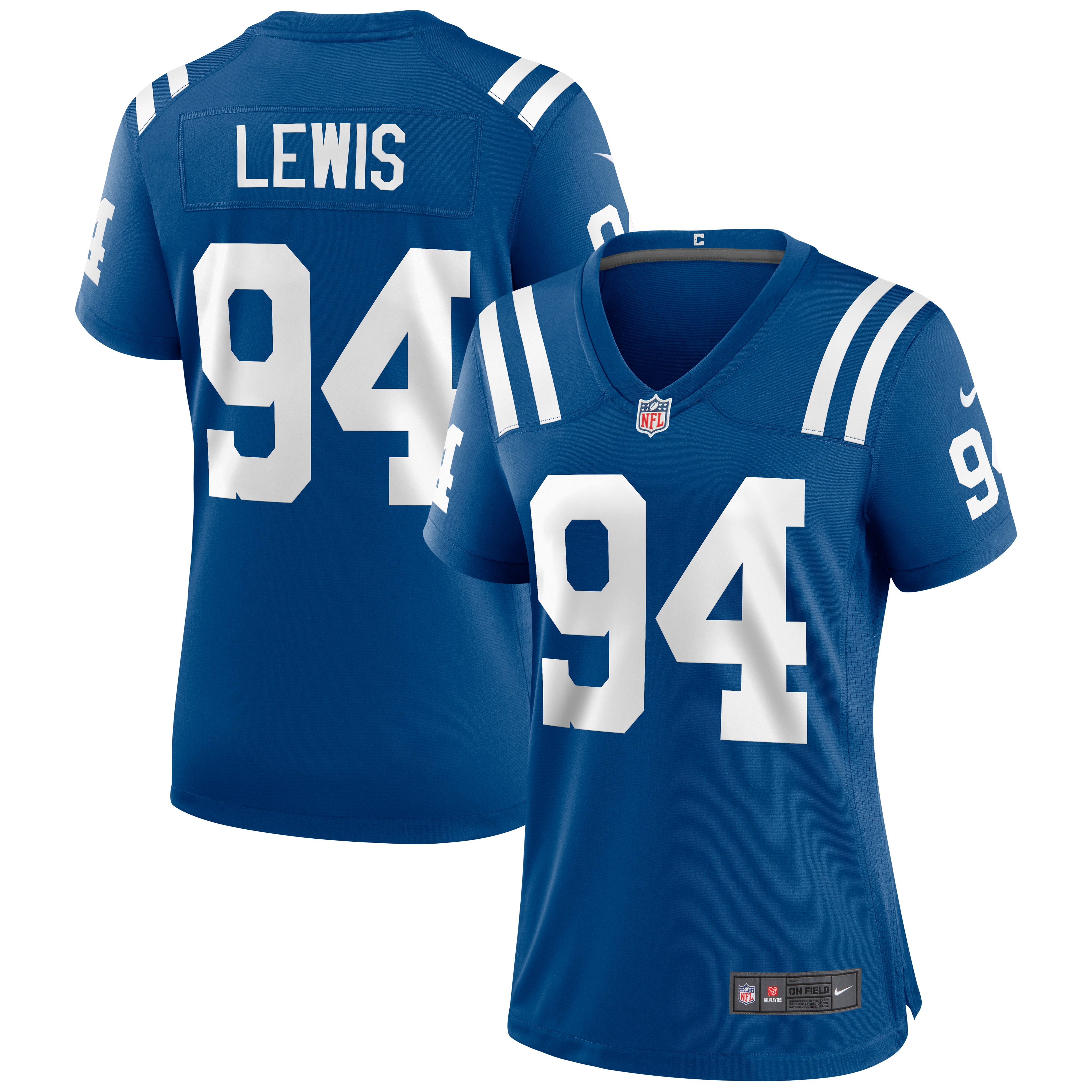 Tyquan Lewis Indianapolis Colts Women's Game Jersey – Royal