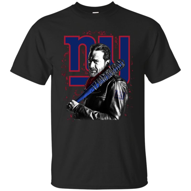 Top selling The Walking Dead Negan New York Giants G200 Gildan Ultra Cotton T-Shirt