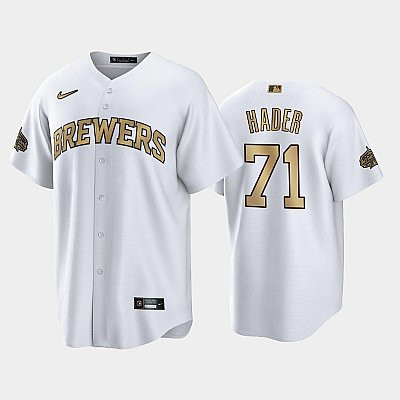 2022-23 All-Star Game NL Milwaukee Brewers White 71 Josh Hader Jersey