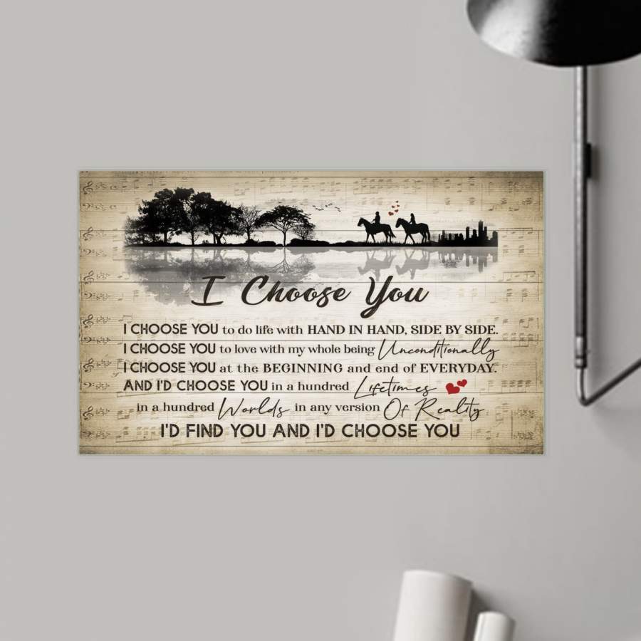 Country –  I Choose You Horizontal –  Poster