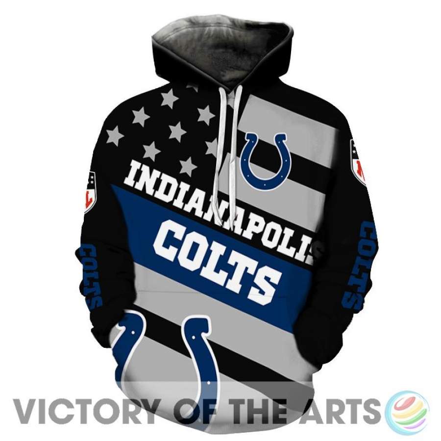 Proud Of American Stars Indianapolis Colts Hoodie