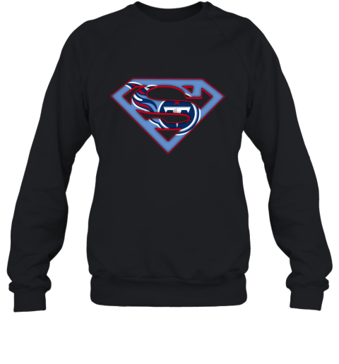 We Are Undefeatable Tennessee Titans X Superman 2D Sweatshirt