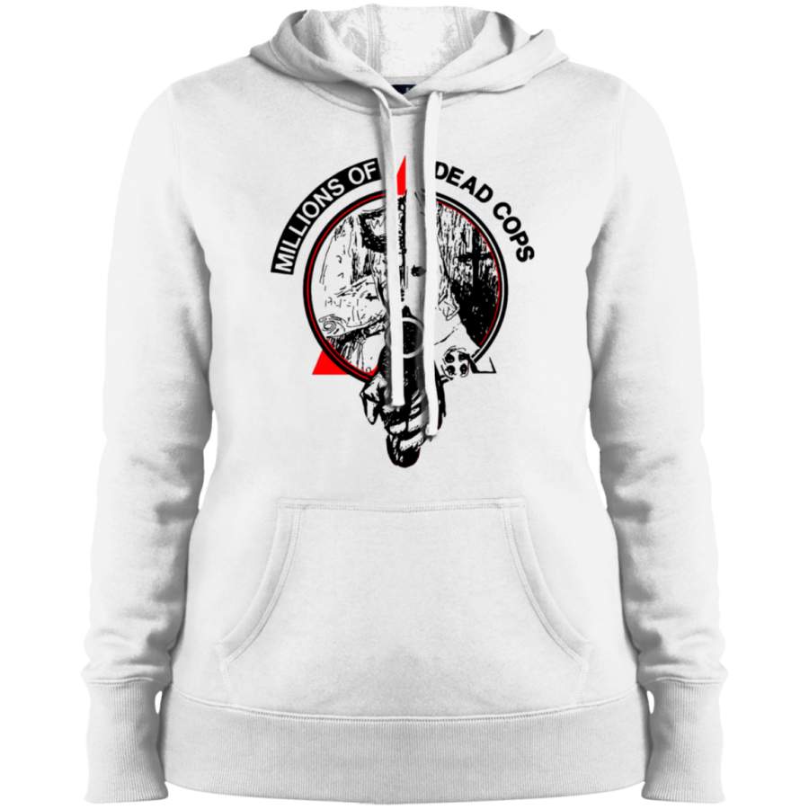 AGR Millions of dead COPS MDC Ladies’ Pullover Hooded Sweatshirt