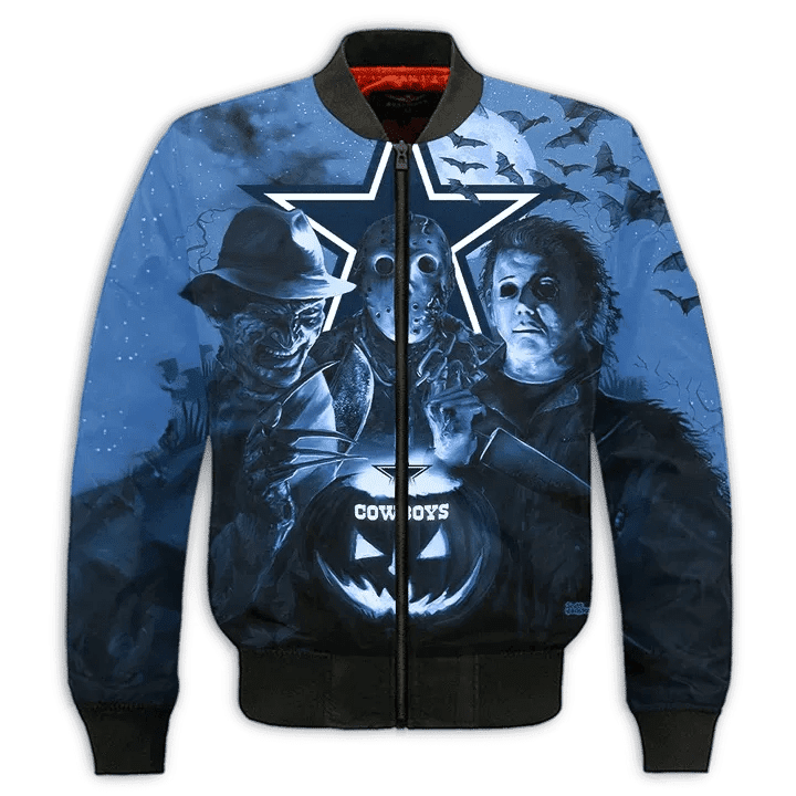 Waybackapparel Halloween Dallas Cowboys Horror Night 3D All Over Printed