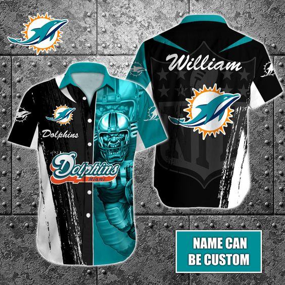 Miami Dolphins William Hawaiian Shirt