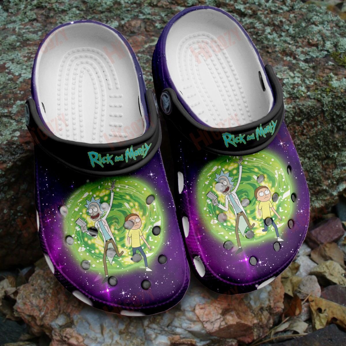 Rick And Morty Sitcom Crocs, Rick And Morty Crocs