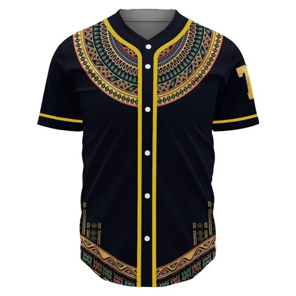 Personalized Dashiki 3D All Over Printed Baseball Shirt