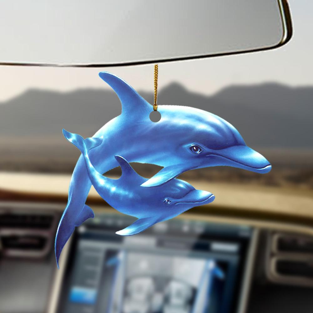 Fun Car Decor Dolphin Moms Love Gift For Dolphin Lover Ornament