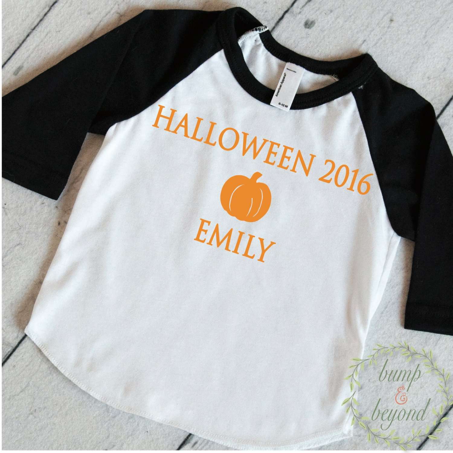 Personalized Halloween Shirt, Boy Halloween Outfit, Baby Halloween Shirt, Halloween Baby Girl Outfit, Halloween Outfit Girls 021