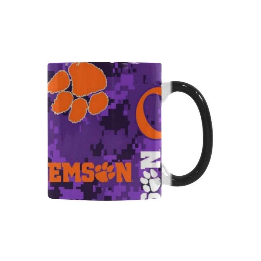 Clemson Tigers Morphing Mug Magic Color Changing