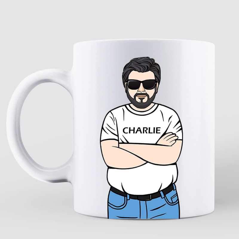 Had A Dad Bod Before It Was Cool Funny Father‘s Day Personalized Mug