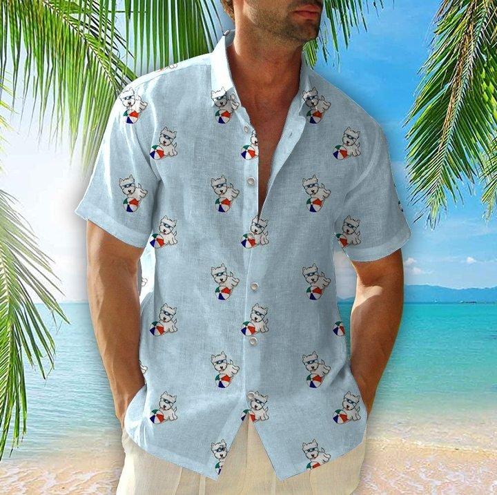 Westie Hawaii Shirt 5 Ha4315