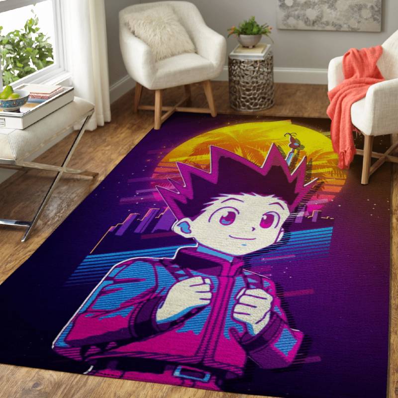 Gon Freecss 80s Anime Area Rug – Carpet