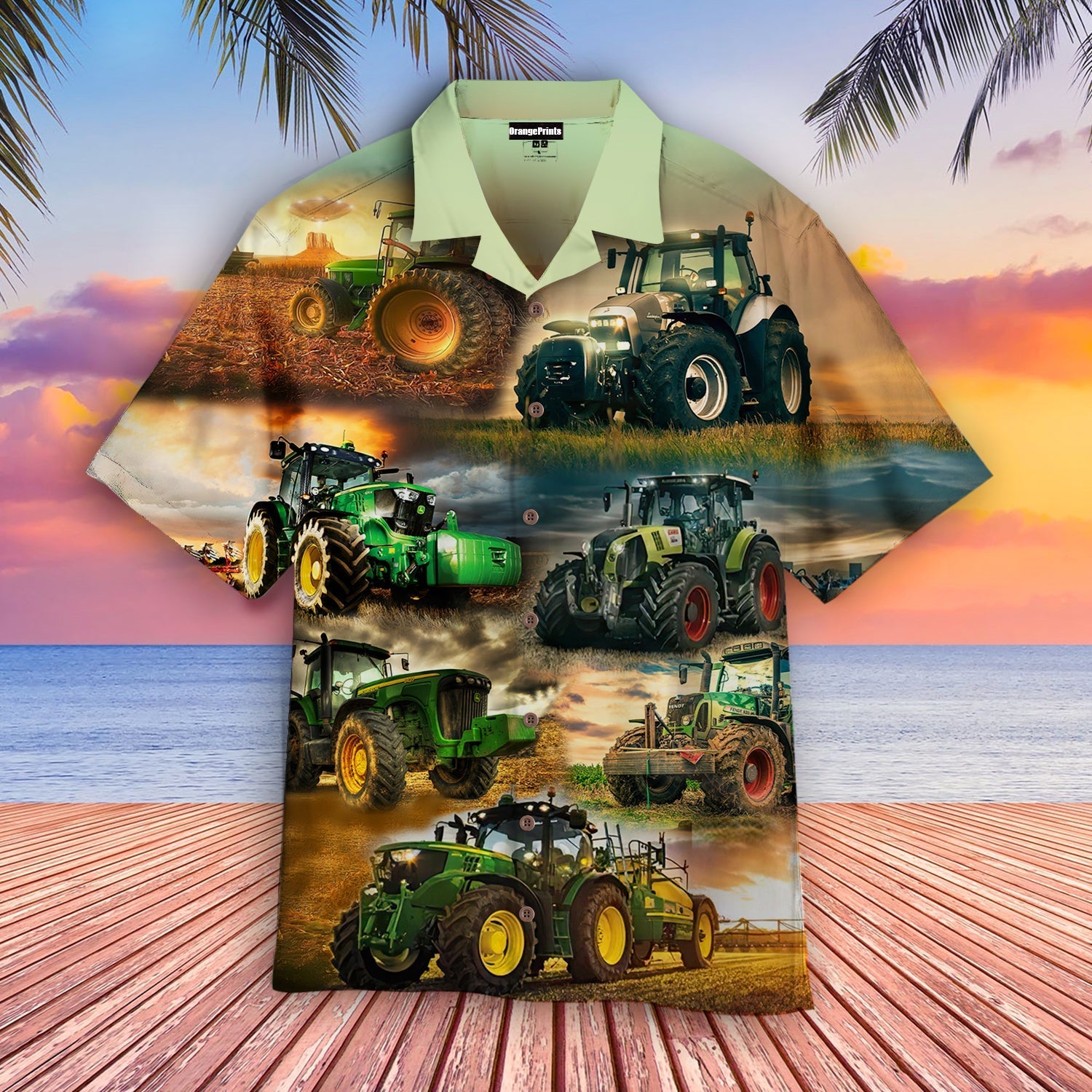 Tractor Hawaii Shirt For Men Women Adult Ha45182