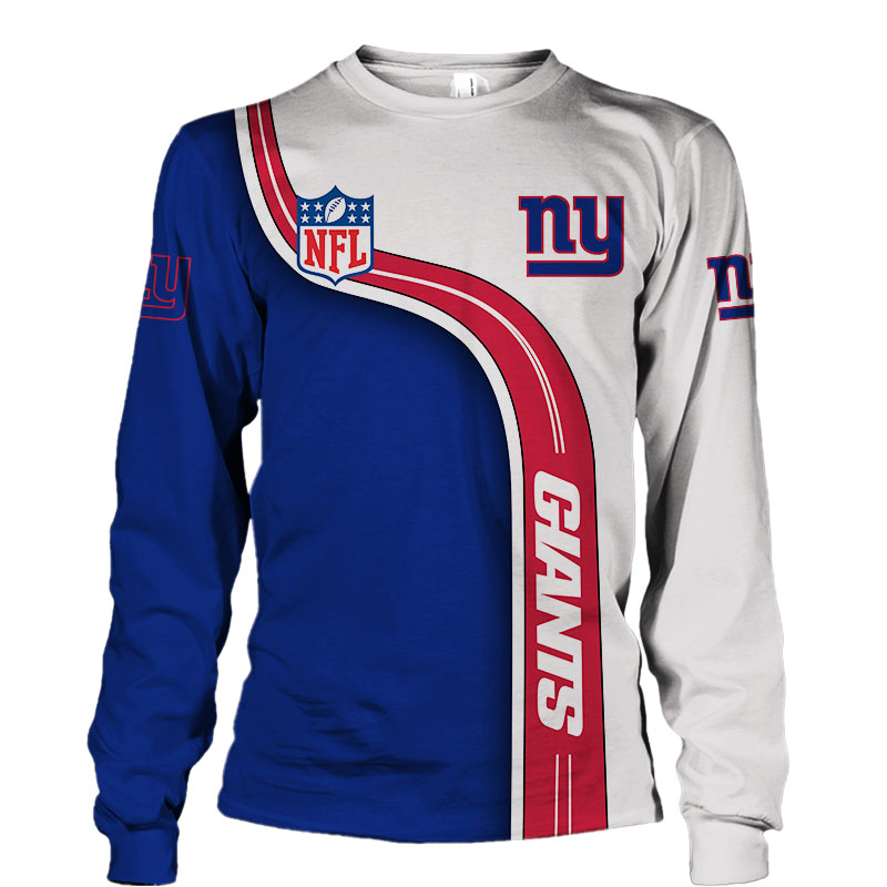 New York Giants Sweatshirt 3D Design Freeway