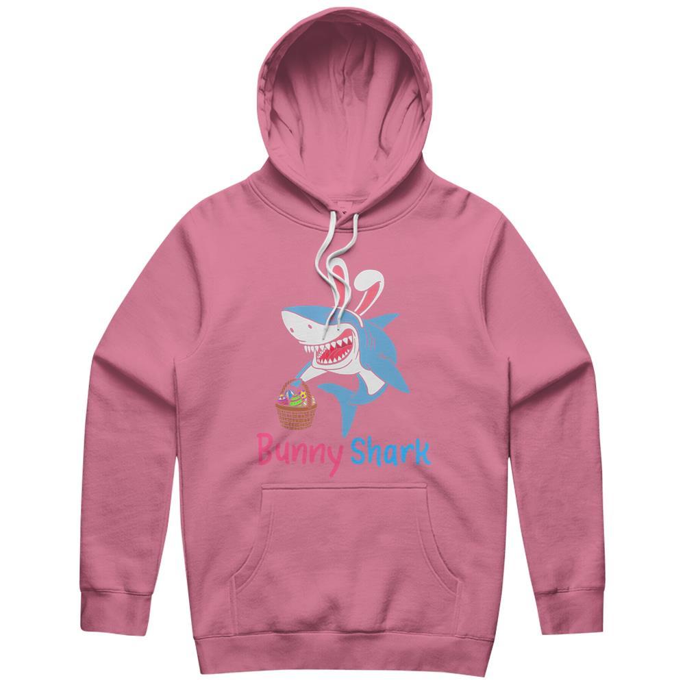 Bunny Shark Clothing Funny Easter Egg Hunting Hoodie