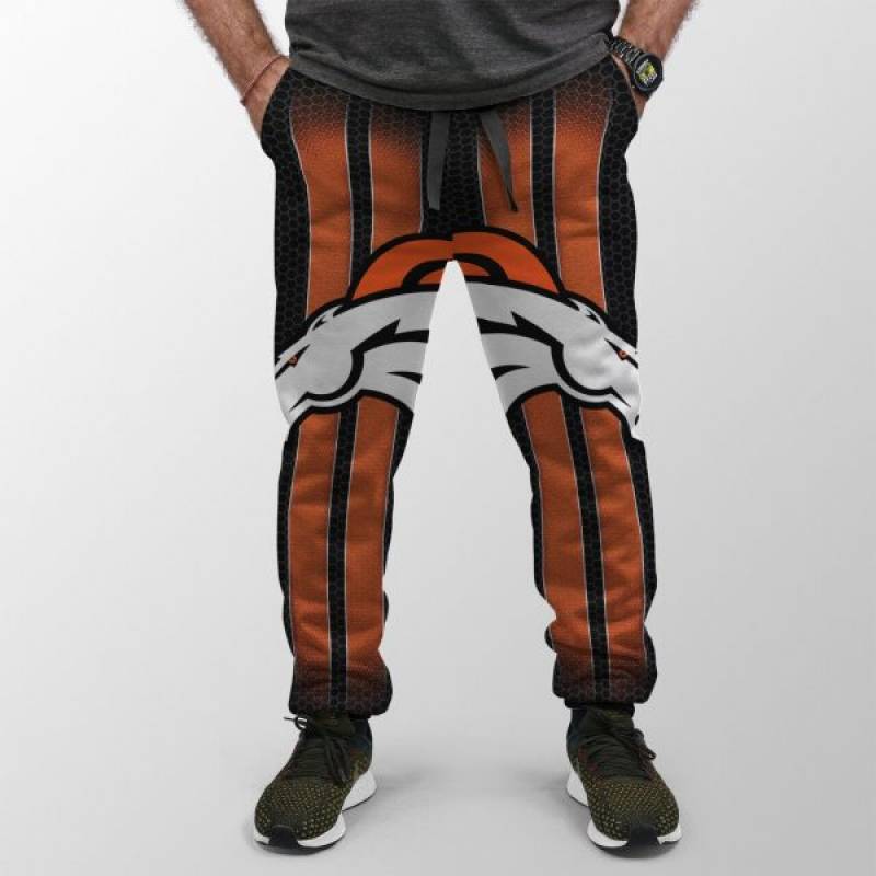 Denver Broncos All Over Print Sweatpants Joggers V4