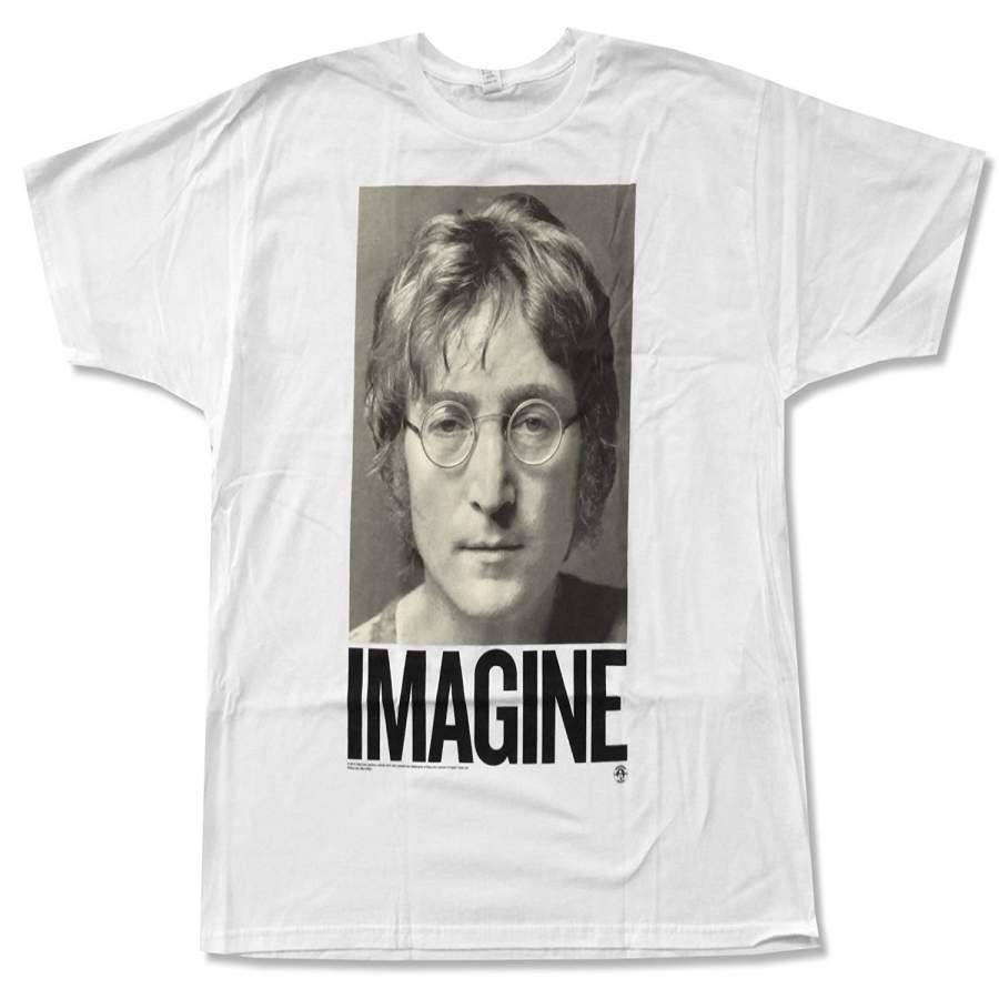 Adult John Lennon Imagine White T-Shirt