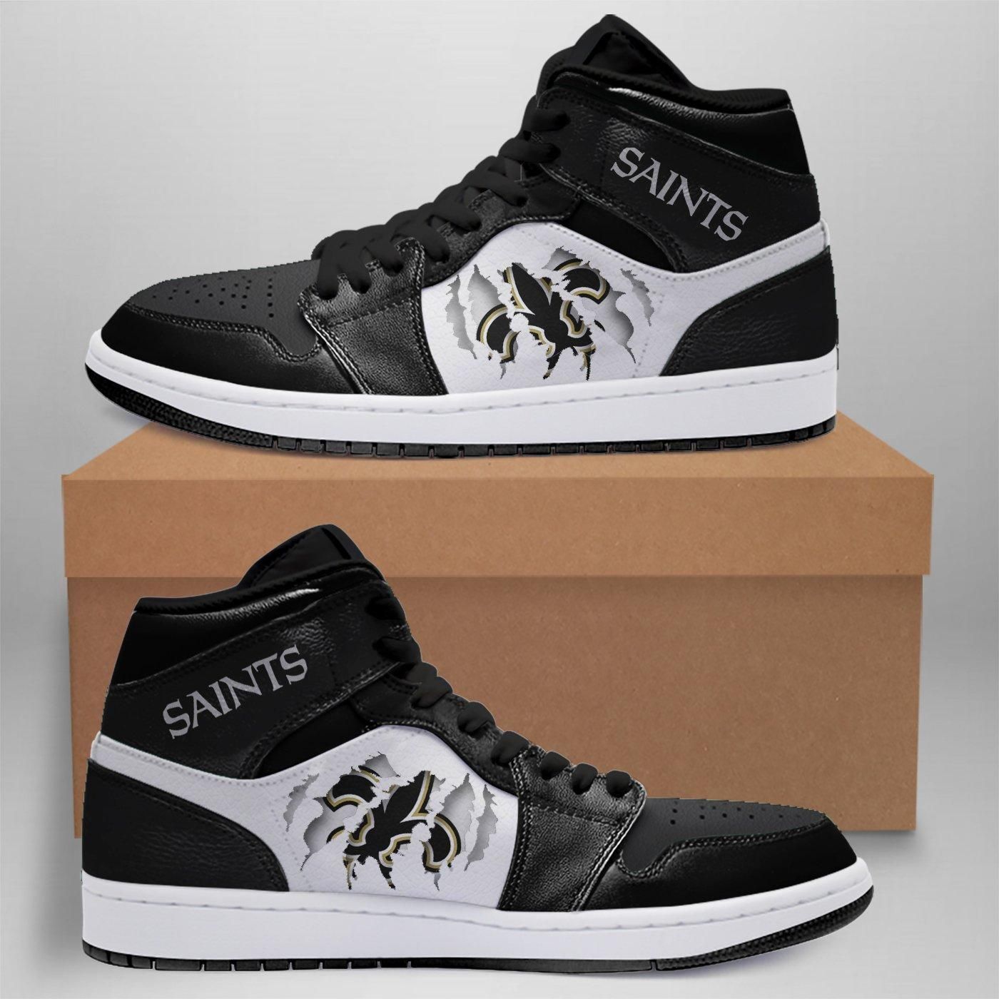 New Orleans Saints Air Jordan Sneaker2021 Shoes Sport Sneakers Air Jordan High Sneakers Sport Sneakers